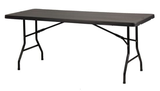 YOUR BRAND New York cateringový skládací stůl 183x76 cm - černý