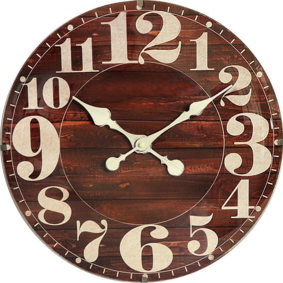 MPM QUALITY Dřevěné designové hodiny MPM E01.4058