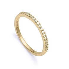 Viceroy Elegantní pozlacený prsten se zirkony Clasica 9118A012 (Obvod 54 mm)