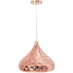 Toolight Zrcadlová stropní lampa růžové zlato APP270-1CP