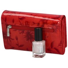 Patrizia Pepe Luxusní dámská kožená peněženka Cecil, červená new