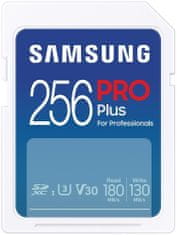Samsung SDXC 256GB PRO Plus + USB adaptér (MB-SD256SB/WW)