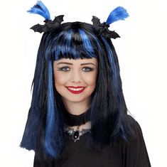 Widmann Halloween paruka dívka modrá