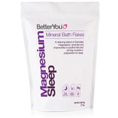 BetterYou BetterYou Magnesium Flakes Sleep hořčíkové koupelové vločky (1 kg) BI6216