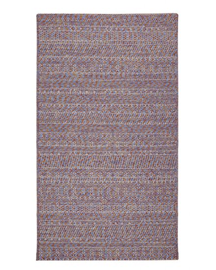 Devos Kusový koberec Terazza 21241 Multi/Blue/Red – na ven i na doma