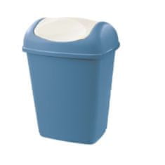 Odpadkový koš 9L Grace modrá/krémová