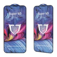 IZMAEL Ochranné sklo 9D Super pro Apple iPhone 13 Pro Max - Černá KP29712