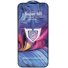 IZMAEL Ochranné sklo 9D Super pro Apple iPhone 15 Pro Max - Černá KP29708