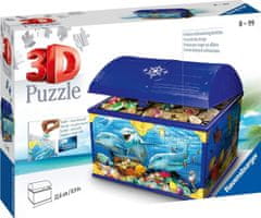 Ravensburger 3D puzzle truhla Podmořský svět 223 dílků