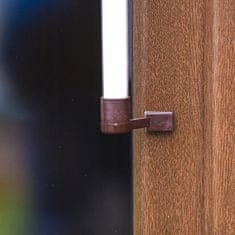 Browin Venkovní samolepicí teploměr hnědý 22 cm