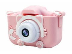 Verk 18257 Dětský digitální fotoaparát kočka růžová