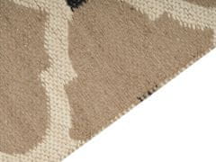 Beliani Jutový koberec 160 x 230 cm béžový ORENCIK