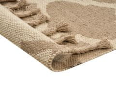 Beliani Jutový koberec 200 x 300 cm béžový ORENCIK