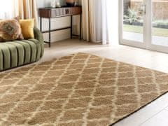 Beliani Jutový koberec 200 x 300 cm béžový MERMER