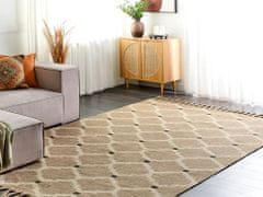 Beliani Jutový koberec 200 x 300 cm béžový ORENCIK