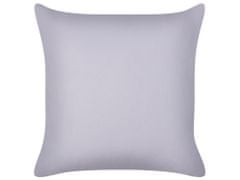 Beliani Bavlněný polštář 45 x 45 cm fialový TELLIMA