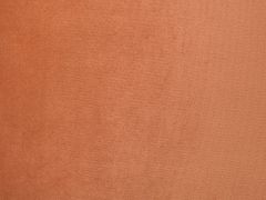 Beliani Kulatý puf 61 cm oranžový MILLEN