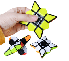 KN Fidget Spinner - Rubikova kostka