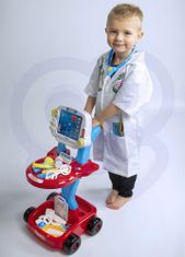 WOOPIE WOOPIE Baby Doctor's Trolley Blue Medical Kit pro děti 17 akc