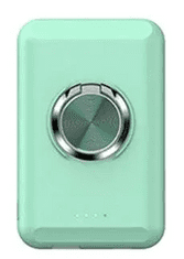 BOT Magnetická bezdrátová powerbanka P9 5000 mAh, zelená