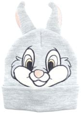 CurePink Úpletová zimní čepice s ušima Disney|Bambi: Thumper (univerzální)