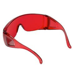 VeyRey Unisex spánkové brýle blokující modré světlo Edera červená univerzální