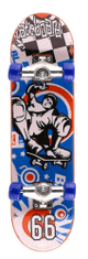 INTEREST Skateboard prstový šroubovací 2ks s rampou a doplňky.