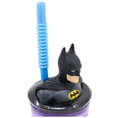 Stor Plastový kelímek Batman / hrnek Batman 3D s brčkem 360 ml