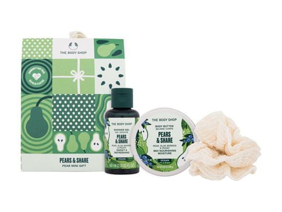 The Body Shop 60ml pears & share mini gift, sprchový gel