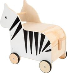 Small foot Box na hračky zebra wildlife