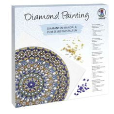 Ursus Diamond art painting umělecká sada - mandala modrá