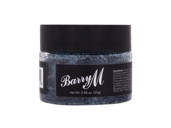 Barry M 25g lip scrub, blueberry, peeling