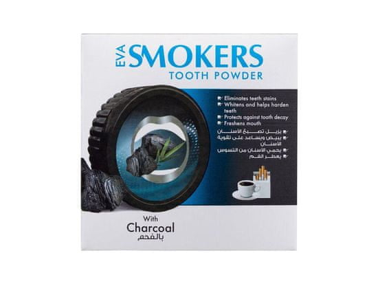 Eva Cosmetics 40g eva smokers tooth powder with charcoal