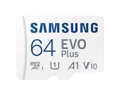 Samsung Paměťová karta micro SDXC Plus 64GB + SD adaptér