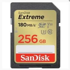 SanDisk Paměťová karta Extreme 256 GB SDXC 180 MB/s / 130 MB/s UHS-I, Class 10, U3, V30