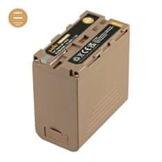 Jupio Baterie NP-F970 *ULTRA C* 10050mAh s USB-C vstupem pro nabíjení