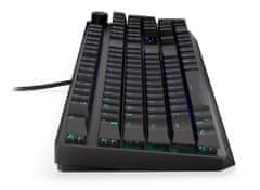 Endorfy herní klávesnice Thock Brown / USB / brown sw. / drátová / mech. / US / / PBT double-shot keycaps / černá RGB