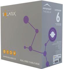 Solarix instalační kabel CAT6 UTP LSOH E 305m/box SXKD-6-UTP-LSOH