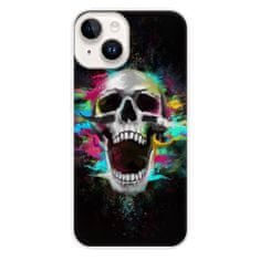 iSaprio Silikonové pouzdro - Skull in Colors pro Apple iPhone 15