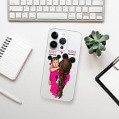 iSaprio Silikonové pouzdro - Mama Mouse Brunette and Girl pro Apple iPhone 15 Pro