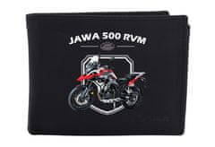 STRIKER Luxusní kožená peněženka Jawa 500 RVM
