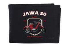 STRIKER Luxusní kožená peněženka Jawa 50 pařez