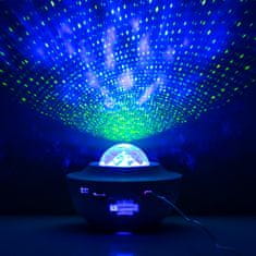 InnovaGoods LED laserový hvězdný projektor s reproduktorem Sedlay InnovaGoods