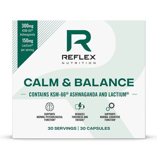 Reflex Nutrition Calm & Balance 30 kapslí