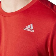 Adidas Tričko běžecké červené S Response