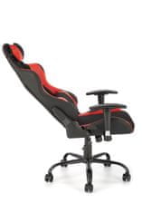 Halmar Herní židle Drake červeno-černá