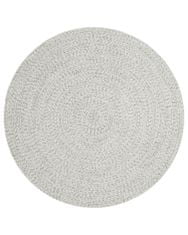 NORTHRUGS Kusový koberec Braided 105553 Light Melange kruh – na ven i na doma 150x150 (průměr) kruh