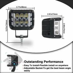 JOIRIDE® Extrémně jasná LED Světla na auto, LED osvětlení auta, Univerzální Světla na auto | BOLTLIGHT