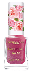Dermacol Lak na nehty s vůní růží Imperial Rose (Nail Polish) 11 ml (Odstín 02)