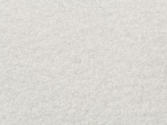 Beliani Sada 2 plyšových polštářů 40 x 40 cm bílé CAMPONULA